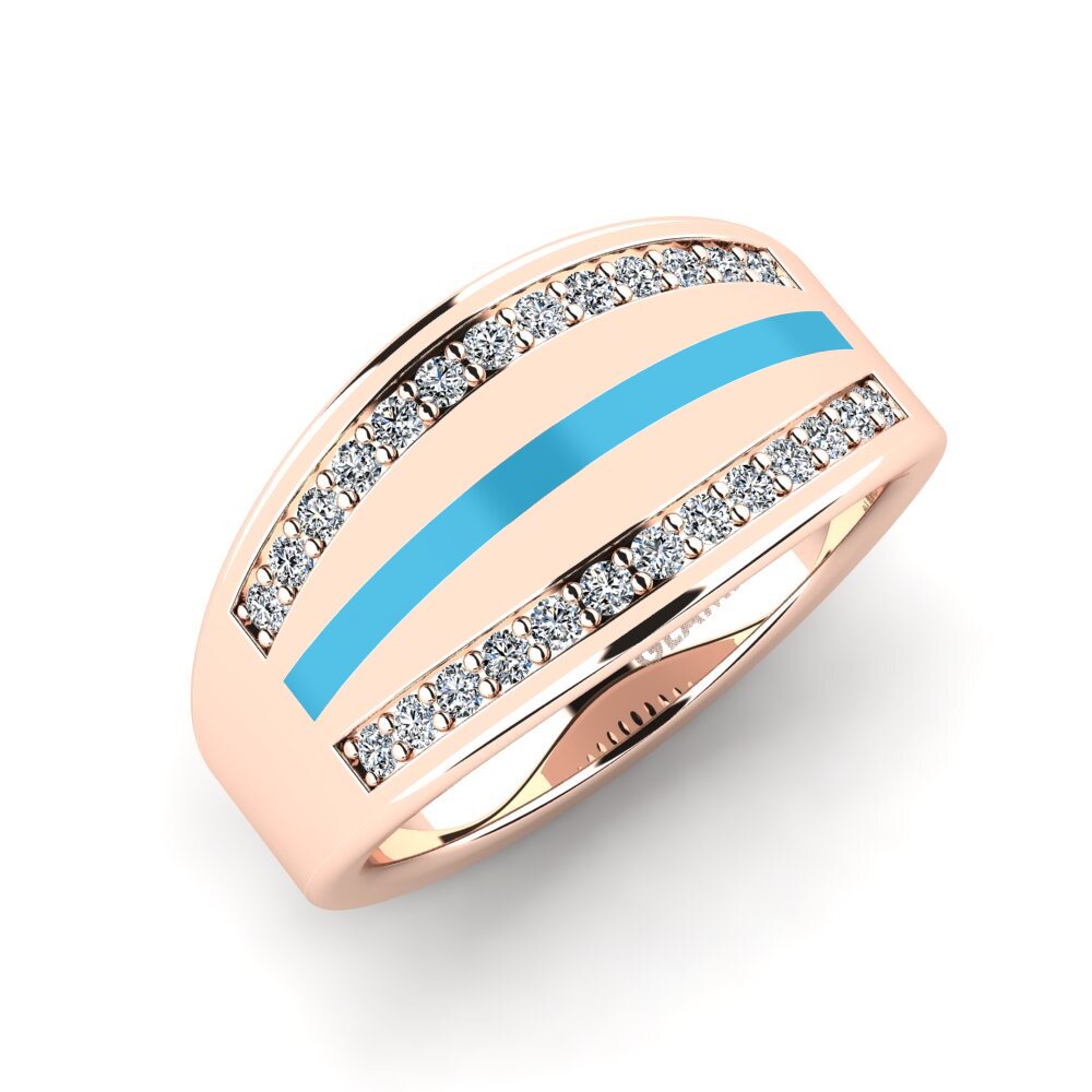 14ct Rose Gold Pinky Ring Loadan