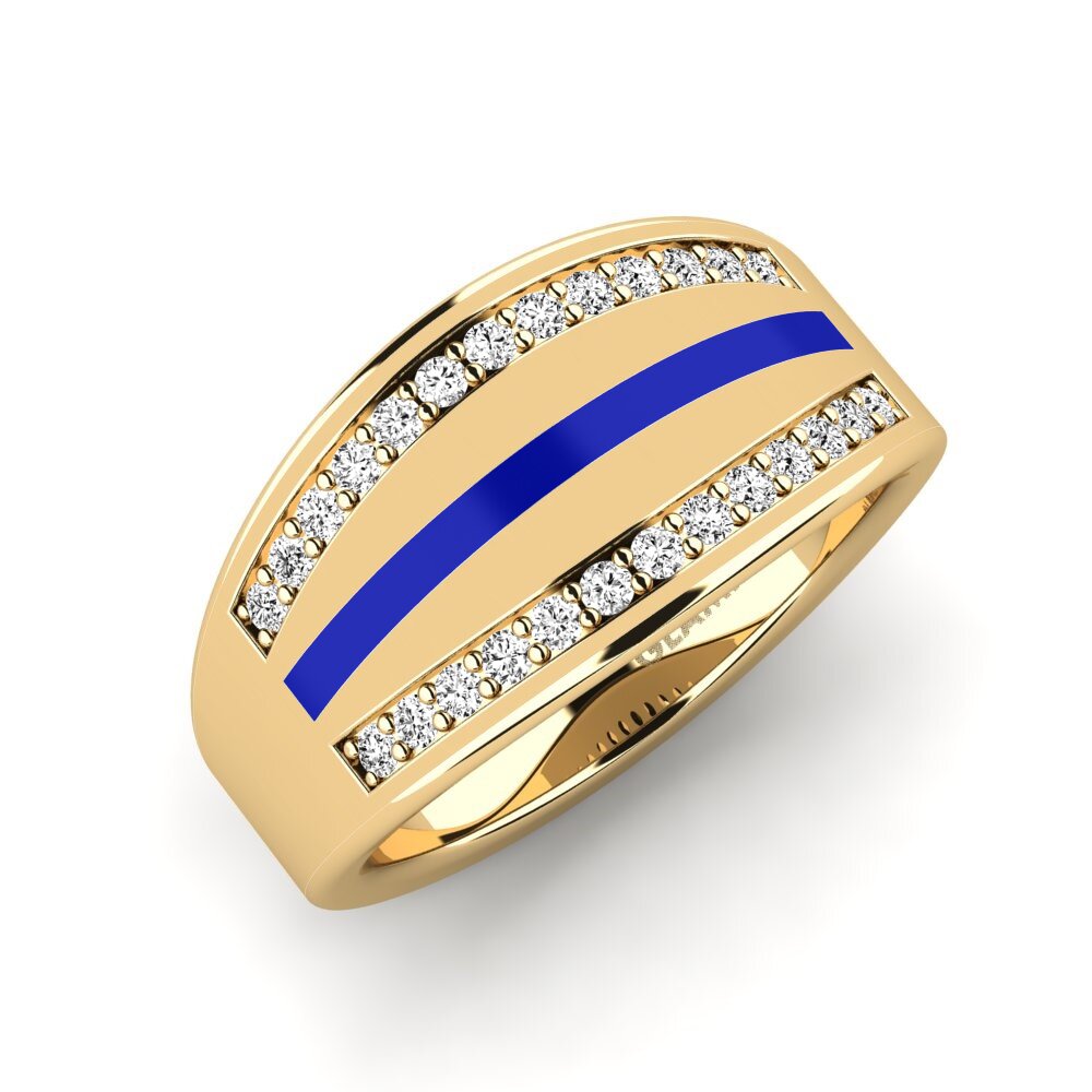 Moissanit Pinker Ring Loadan
