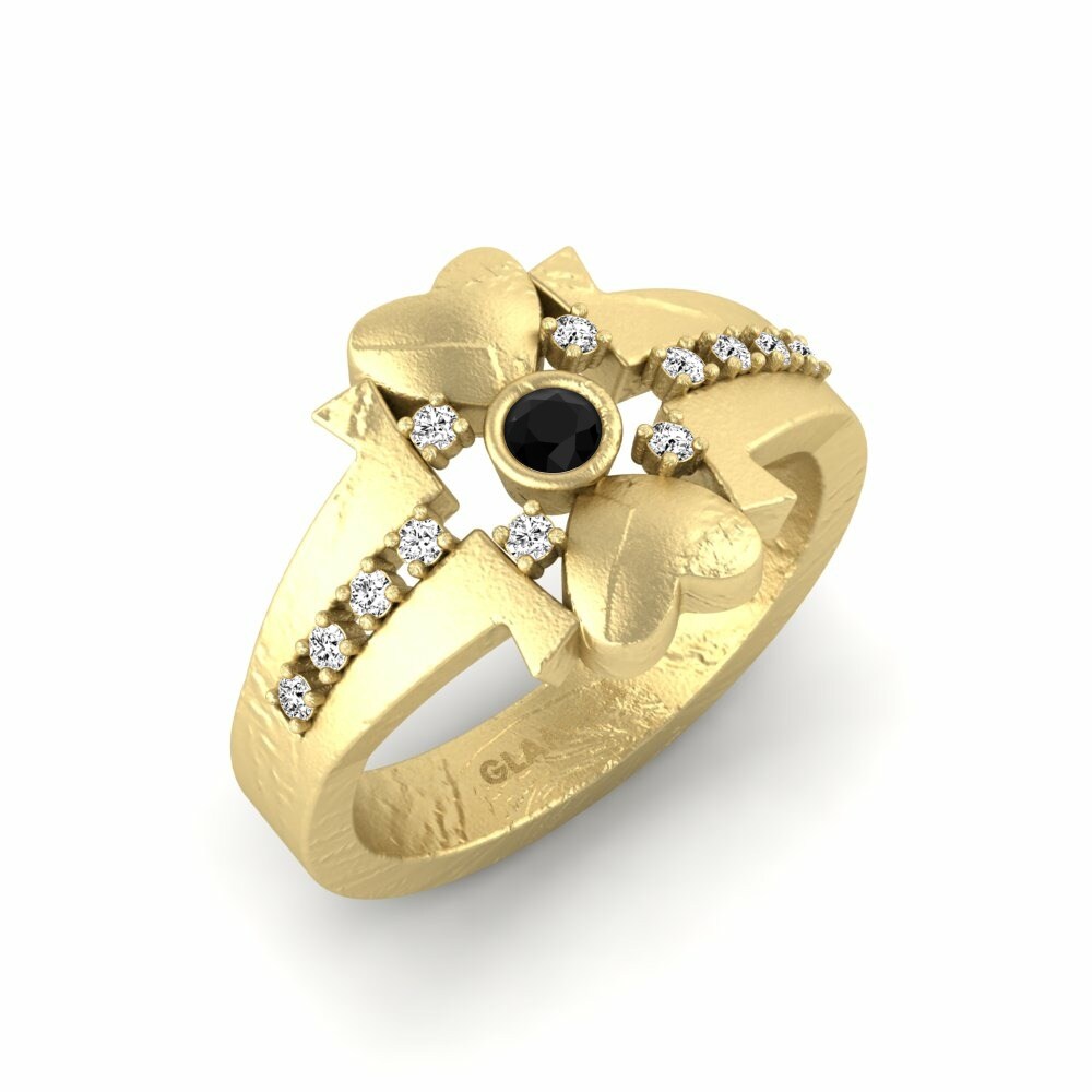 Black Sapphire Pinky Ring Maindera