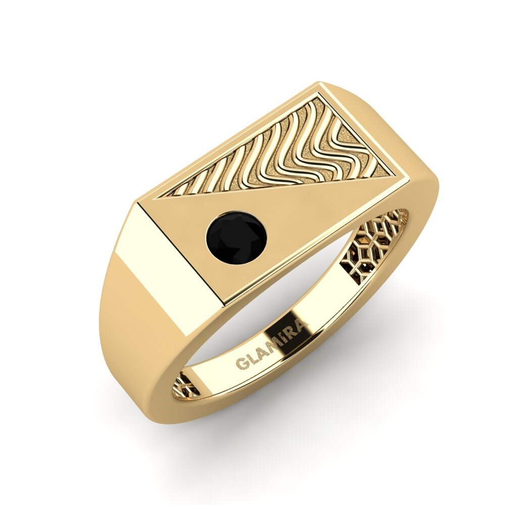 Black Sapphire Pinky Ring Mastiat
