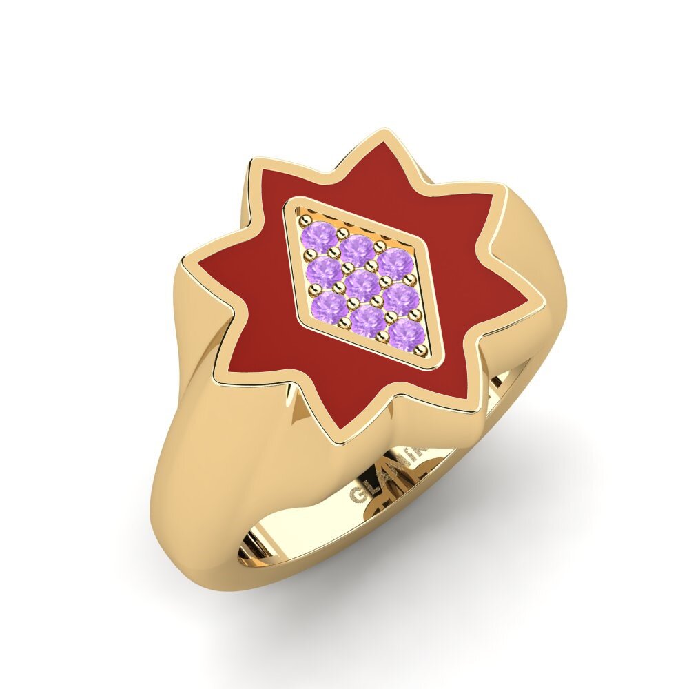 Amethyst Pinker Ring Memynni