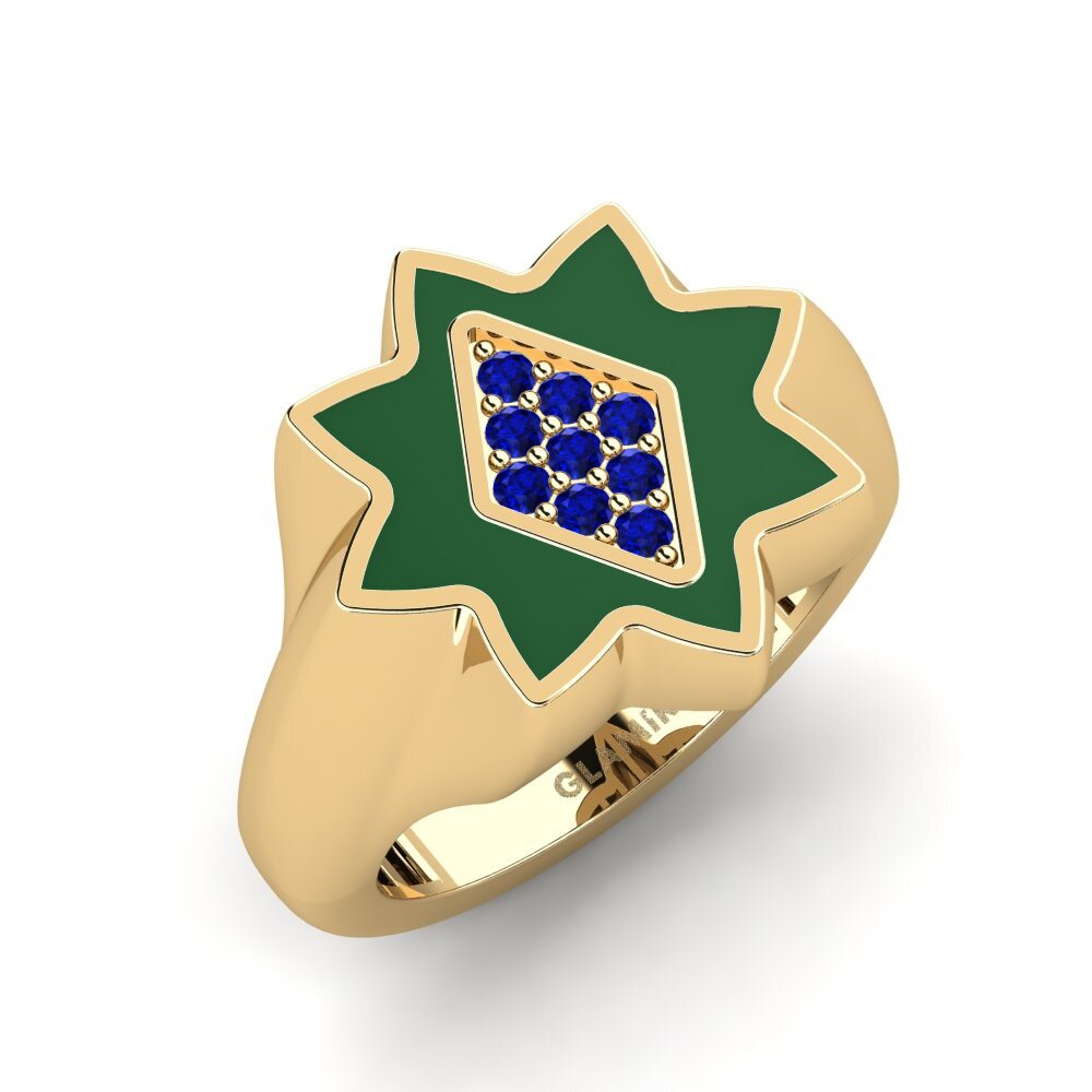 Saphir Pinker Ring Memynni