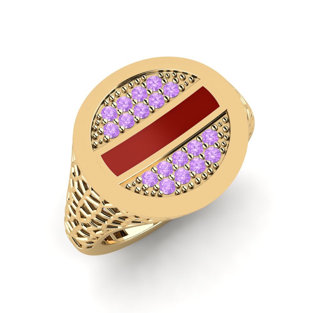 Amethyst Pinker Ring Motoldi