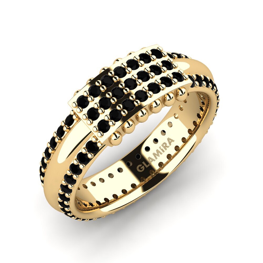 Black Sapphire Pinky Ring Oculuis