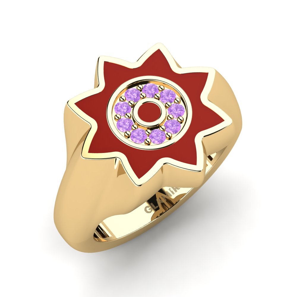 Amethyst Pinker Ring Olorgen