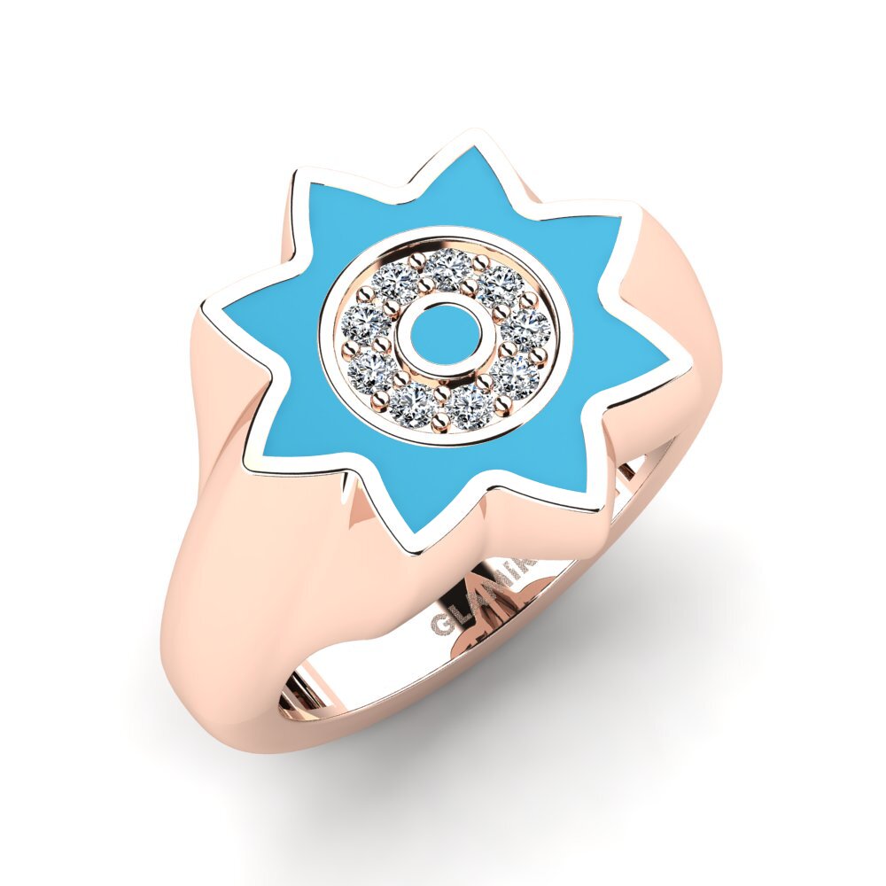 14ct Rose Gold Pinky Ring Olorgen