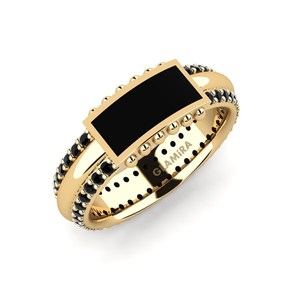 Black Sapphire Pinky Ring Prinseld