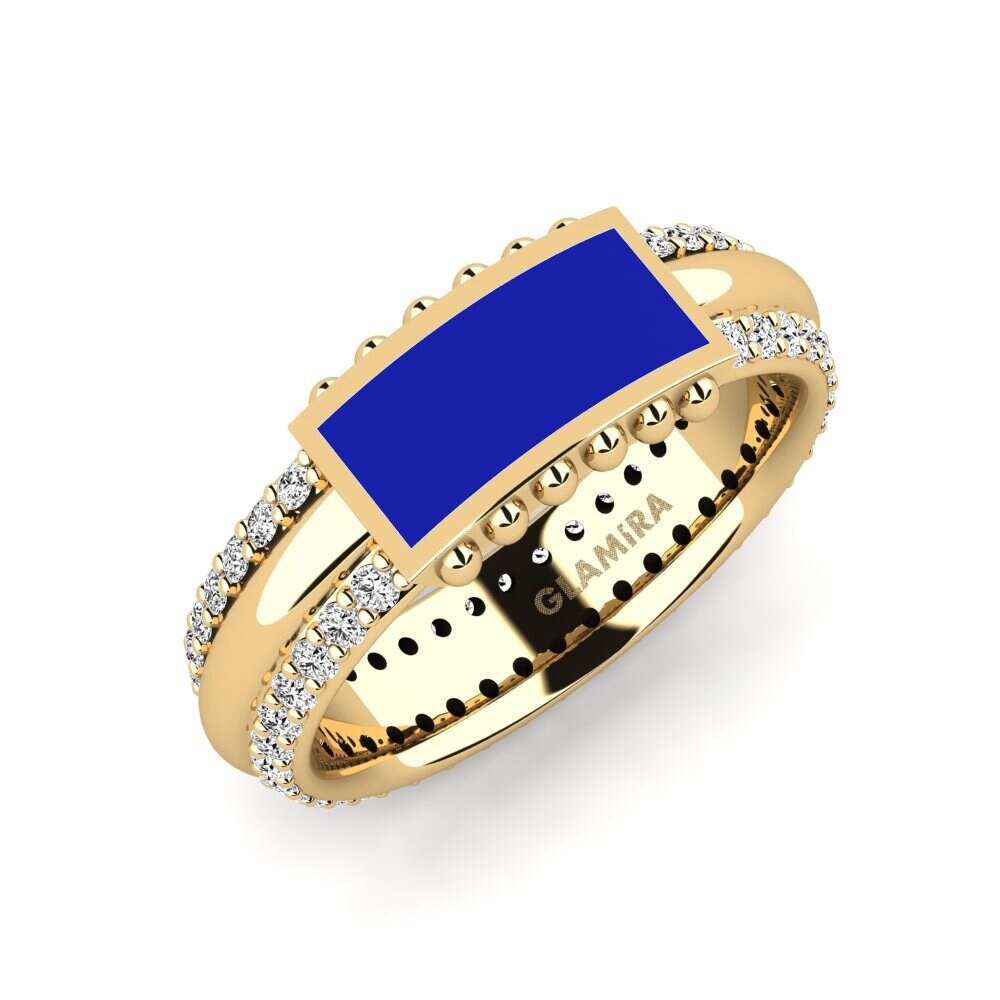 Moissanit Pinker Ring Prinseld