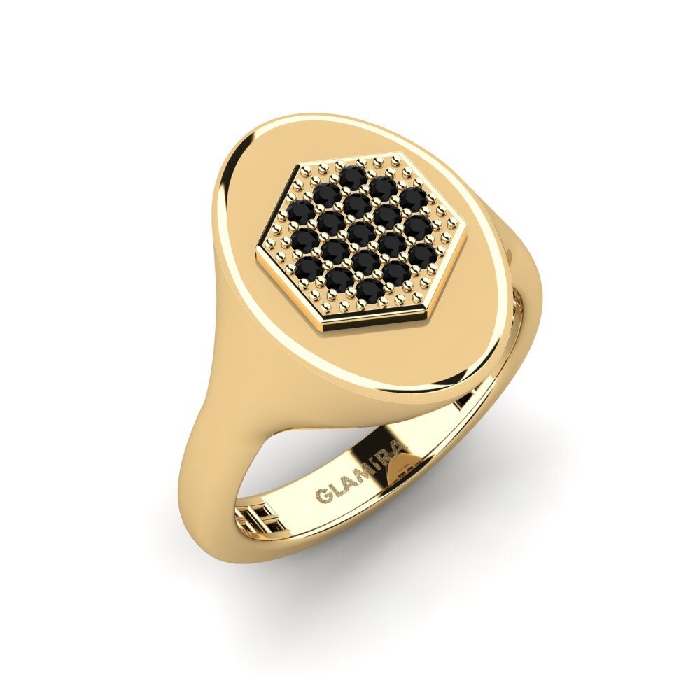 Black Sapphire Pinky Ring Toaren