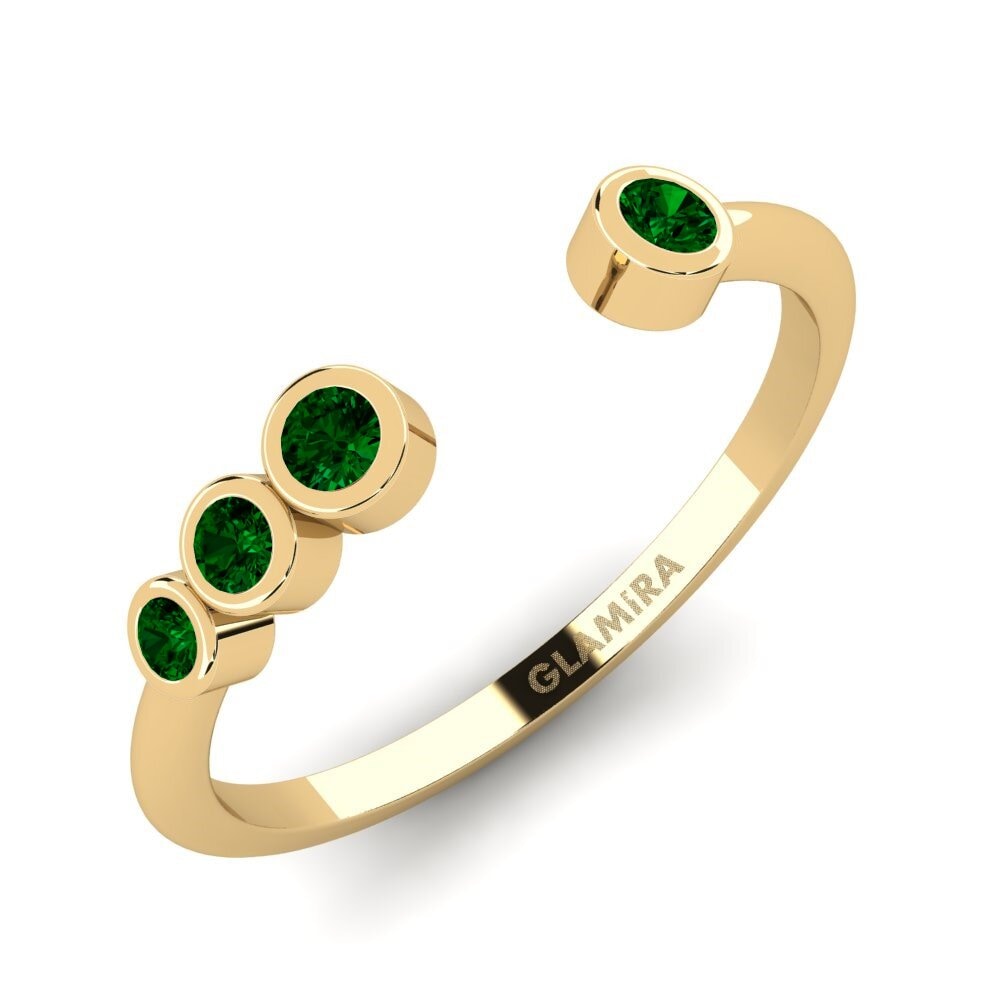 Circonita Verde Anillo Barsone
