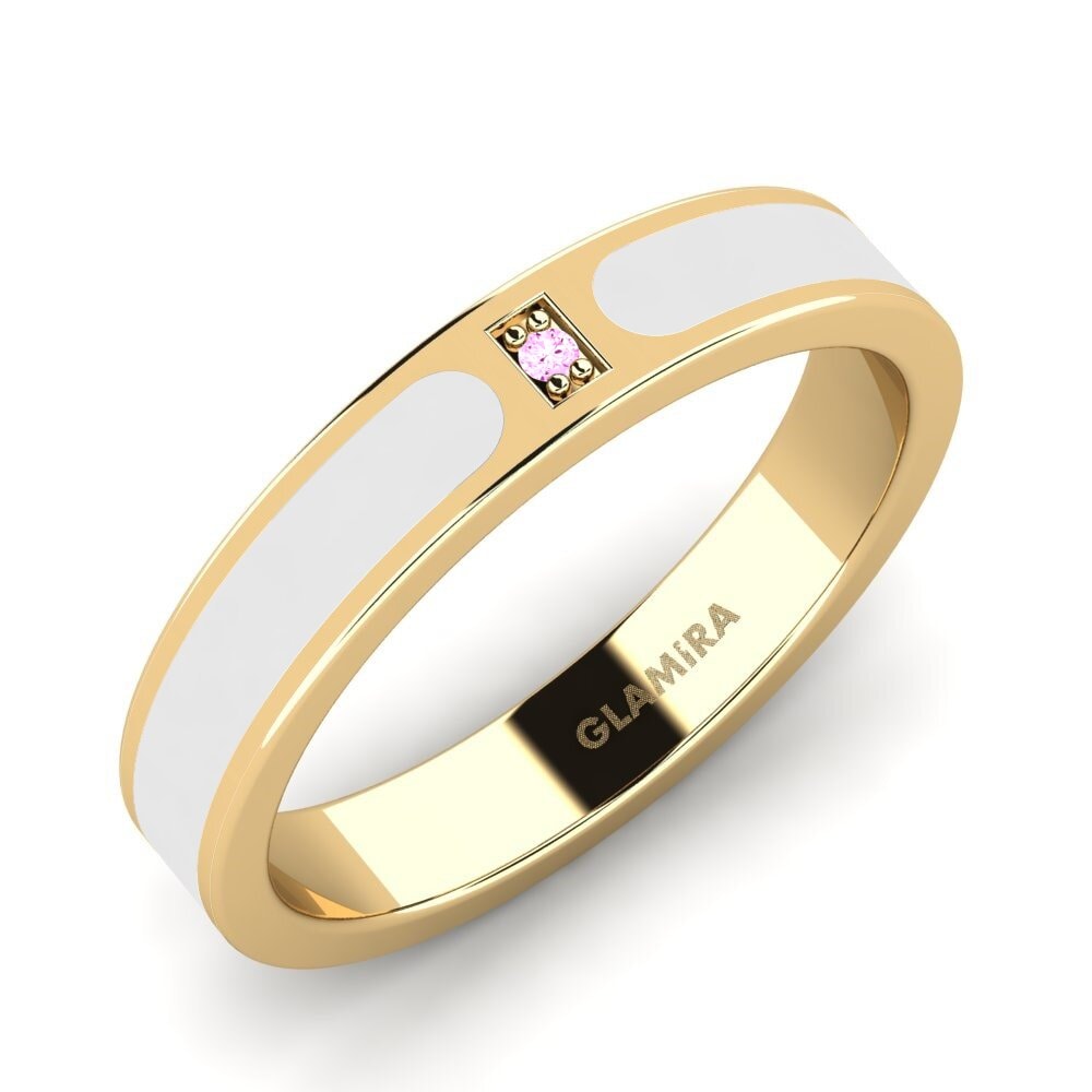 Saphir Rose Bague Bibb