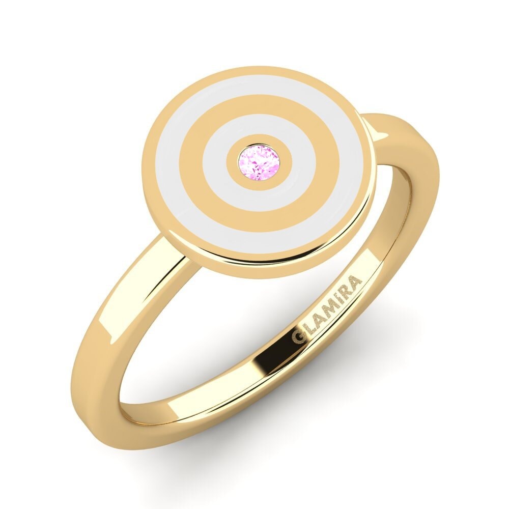 Saphir Rose Bague Canlele