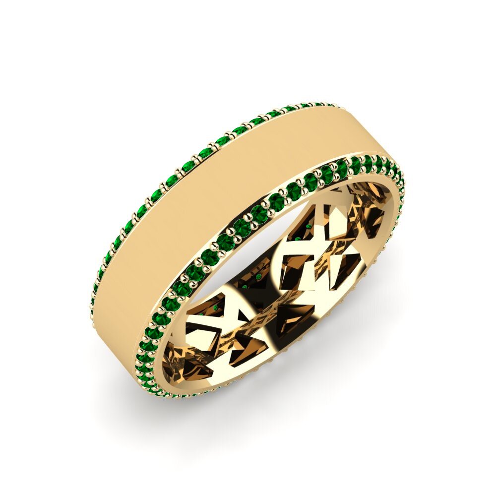 Circonita Verde Anillo Danitsha