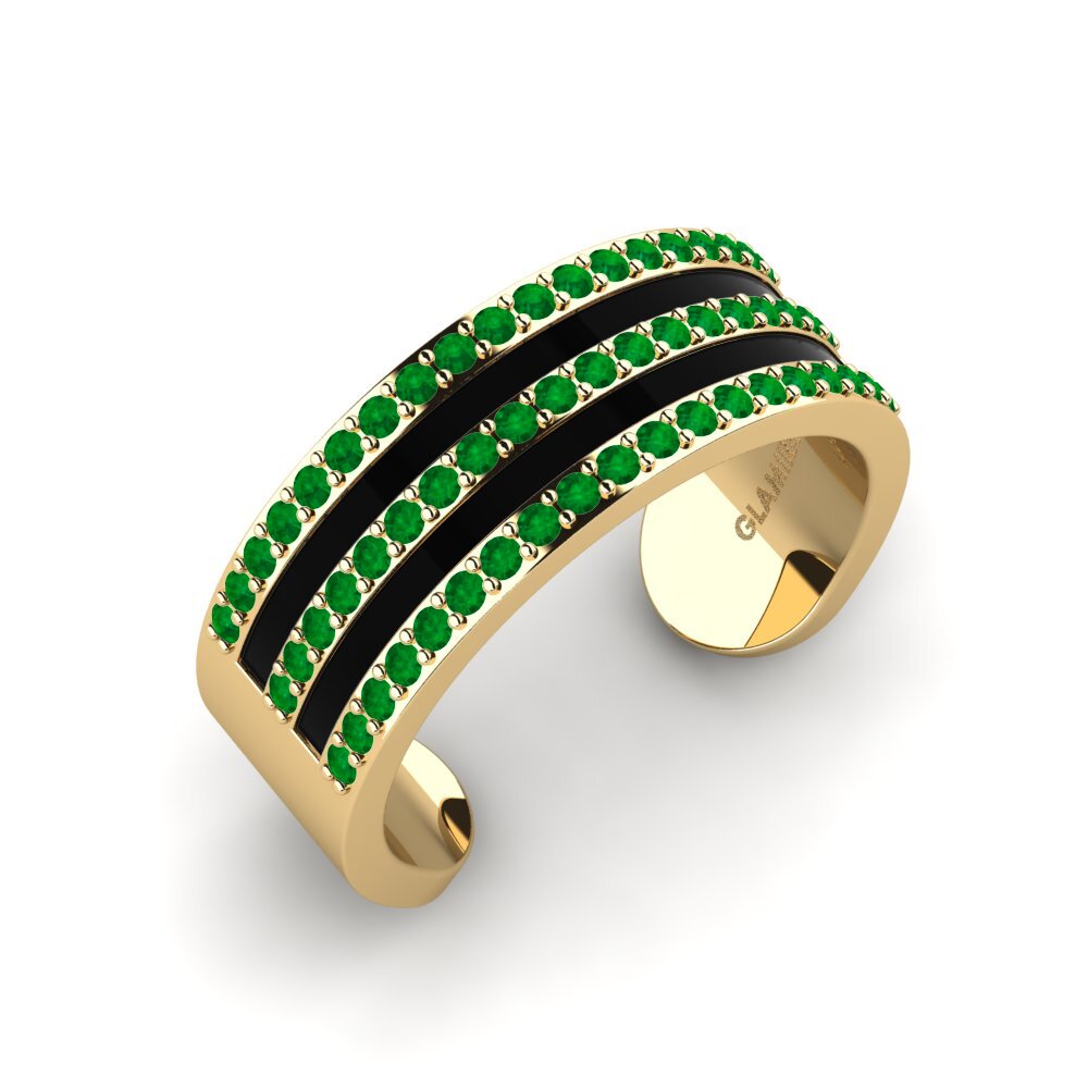 Émeraude Bague Denden