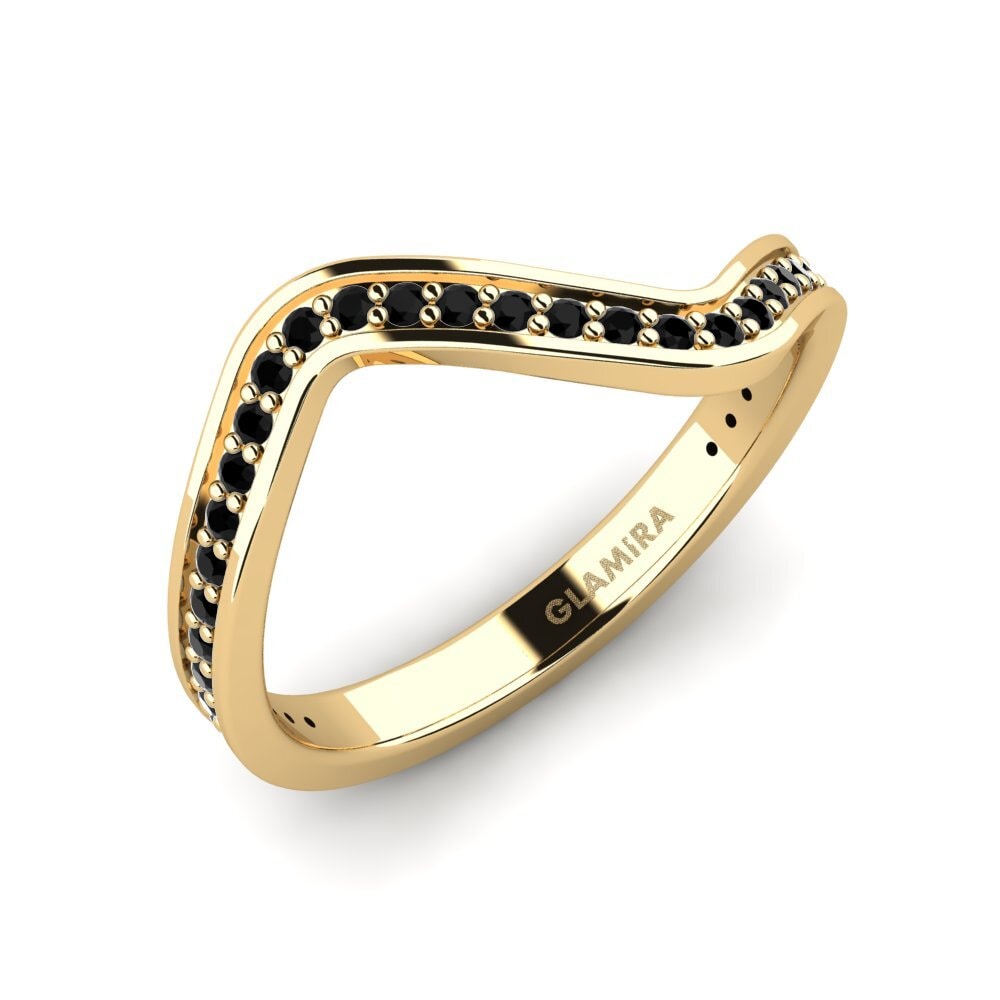 Black Diamond Stackable Ring Donta