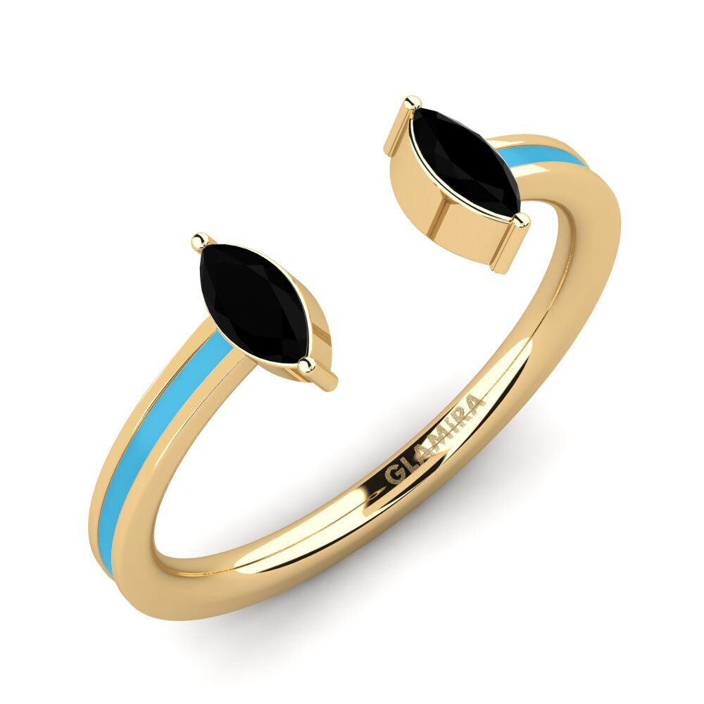 Black Sapphire Ring Efis