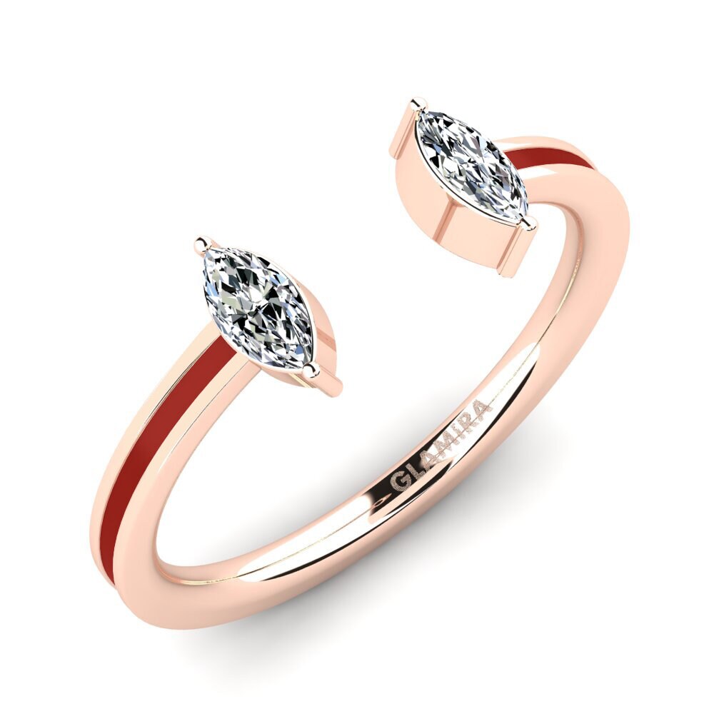 14ct Rose Gold Ring Efis