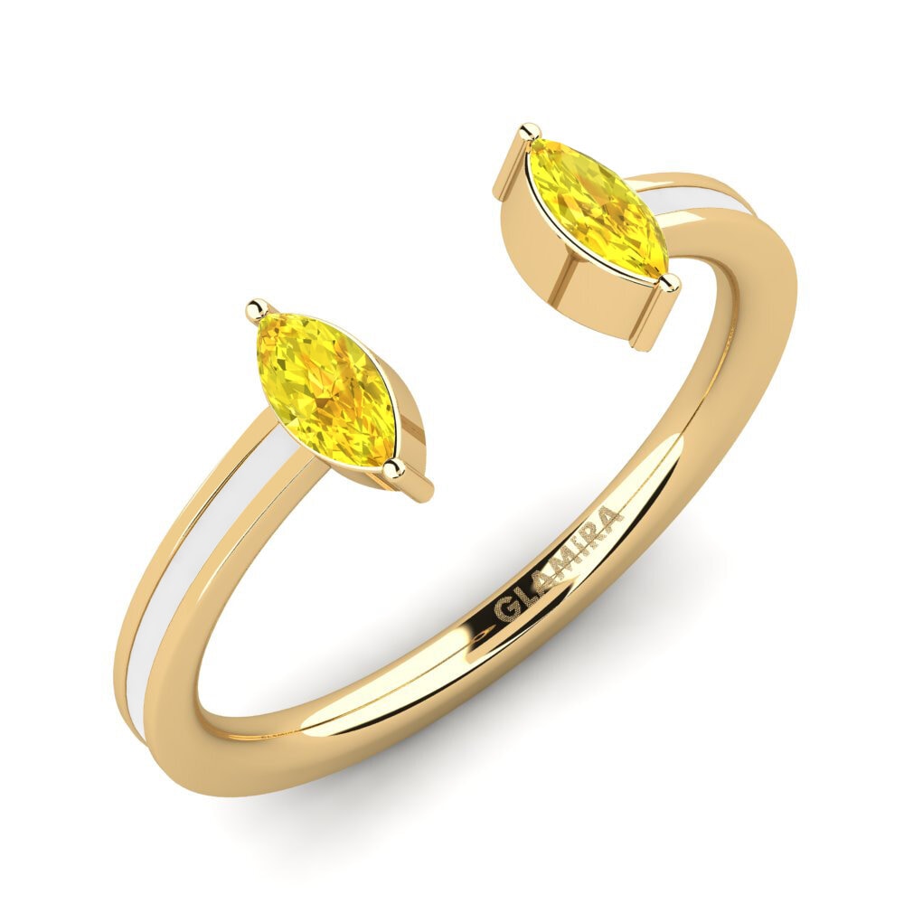 Yellow Sapphire Ring Efis