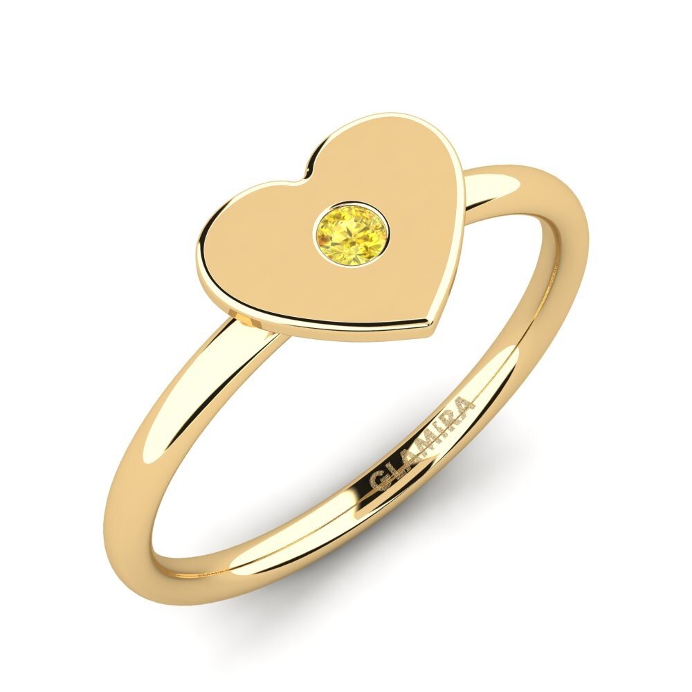Yellow Sapphire Ring Einor