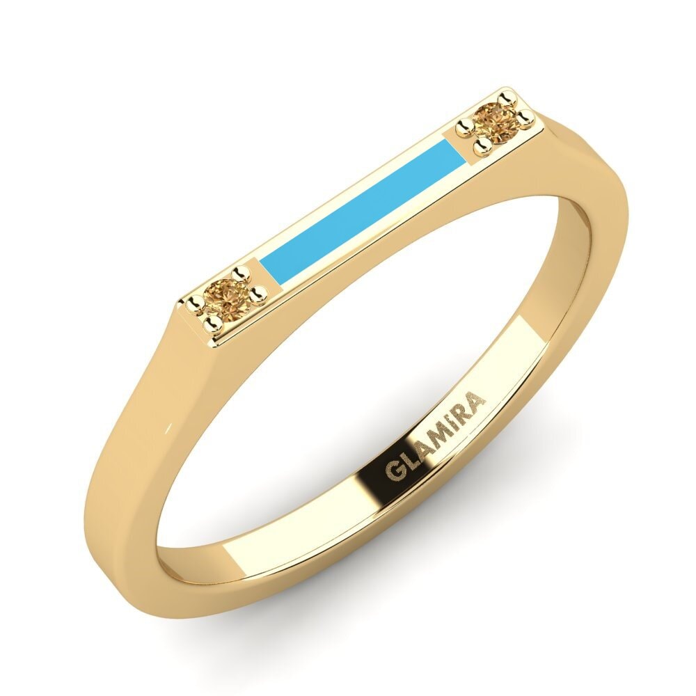 Brown Diamond Stackable Ring Enei