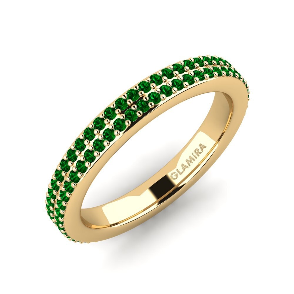 Circonita Verde Anillo Etenth