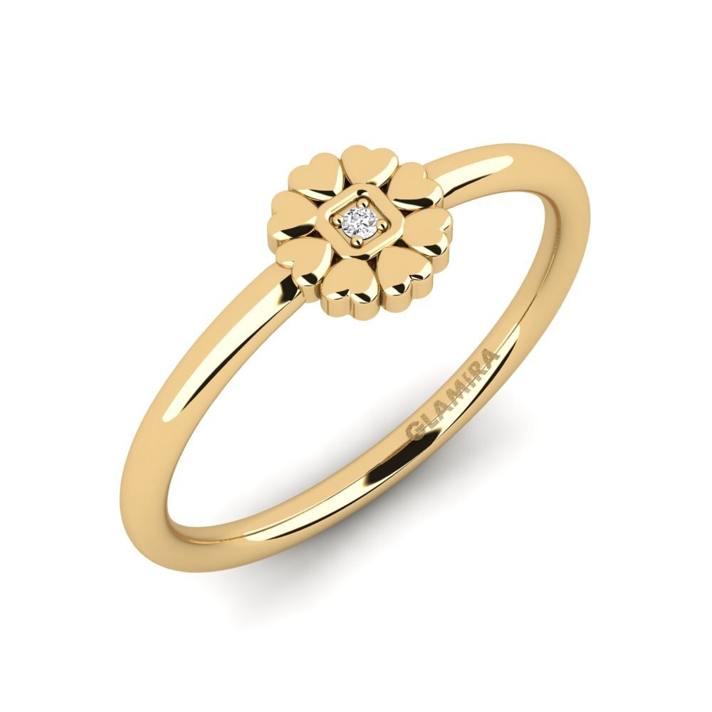 White sapphire Ring Faquil