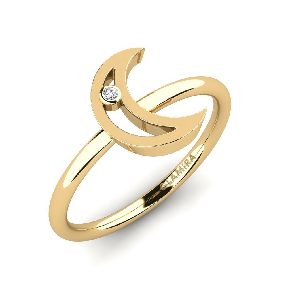 White sapphire Ring Uglog