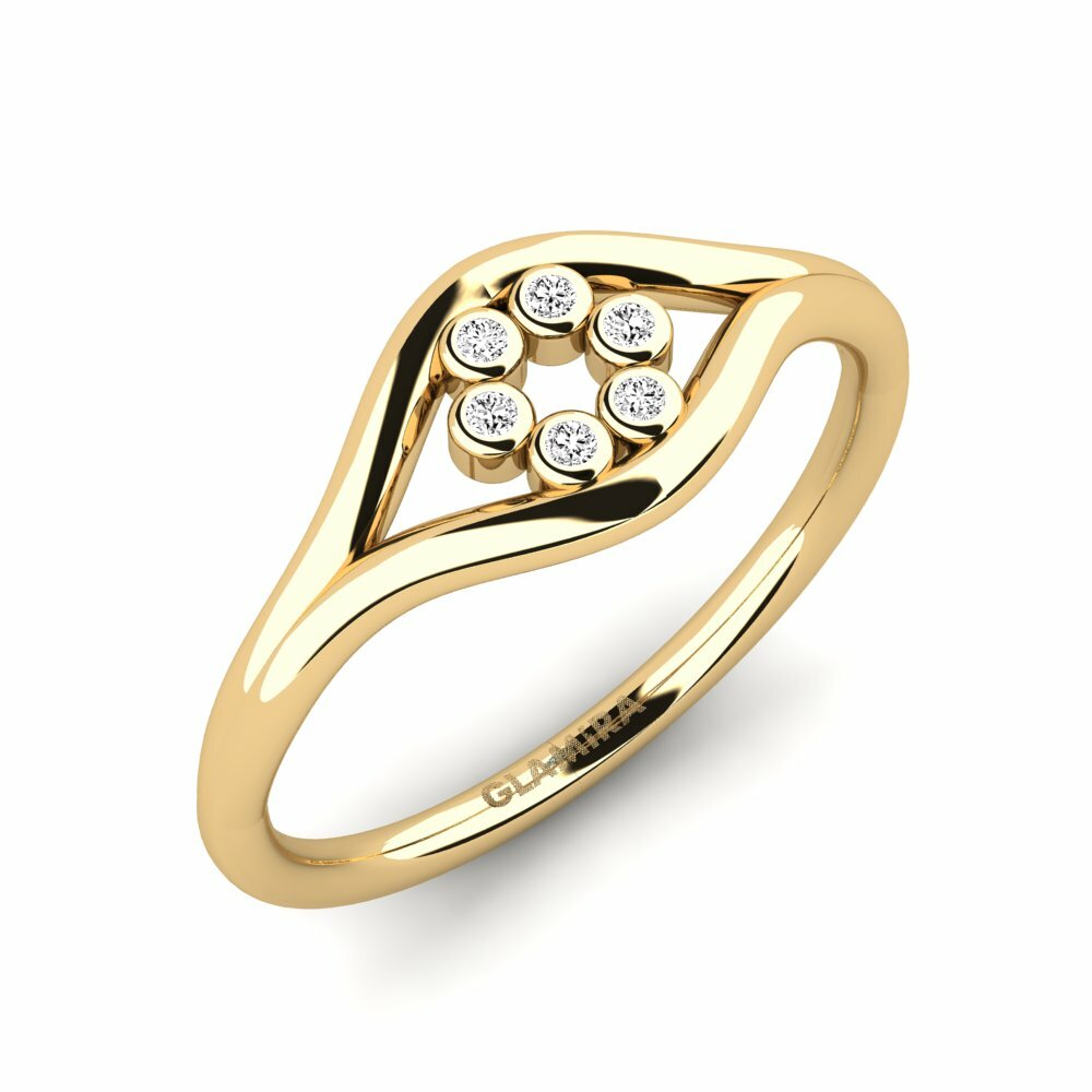 Anillo Uxoph 18k Oro Amarillo