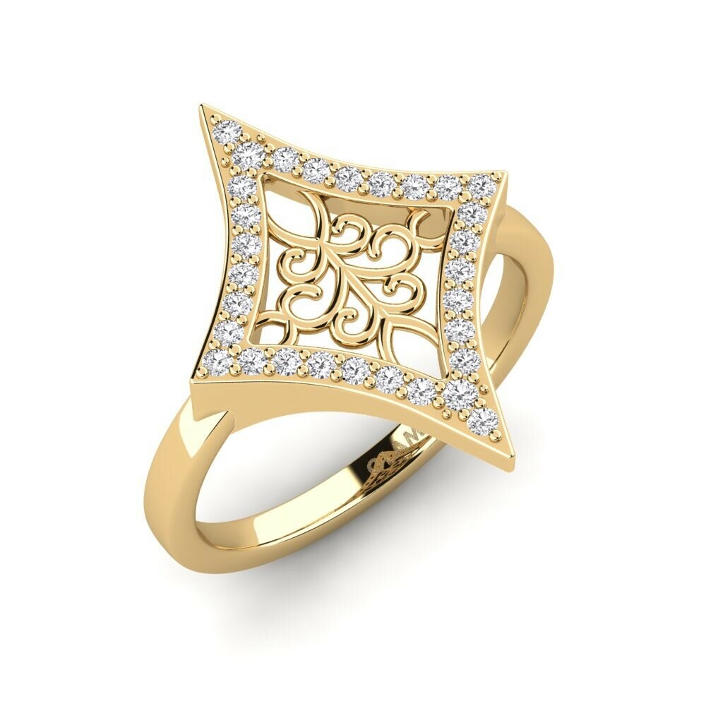 White sapphire Ring Witten