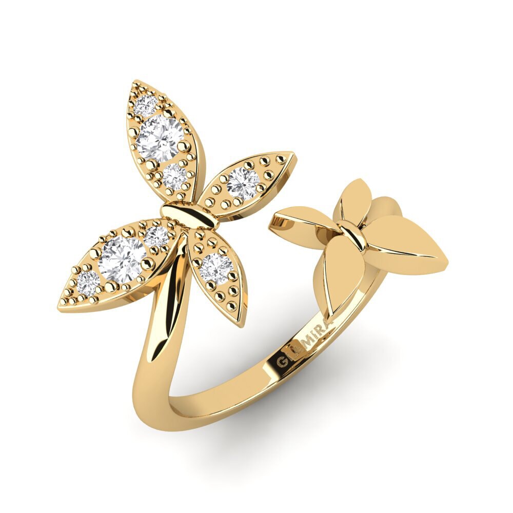 White sapphire Ring Wyrdin