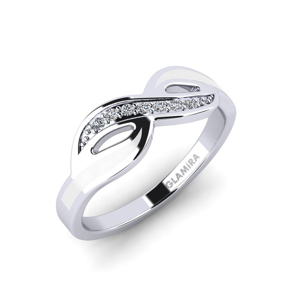 Oro Bianco 750 Anello Xanocr