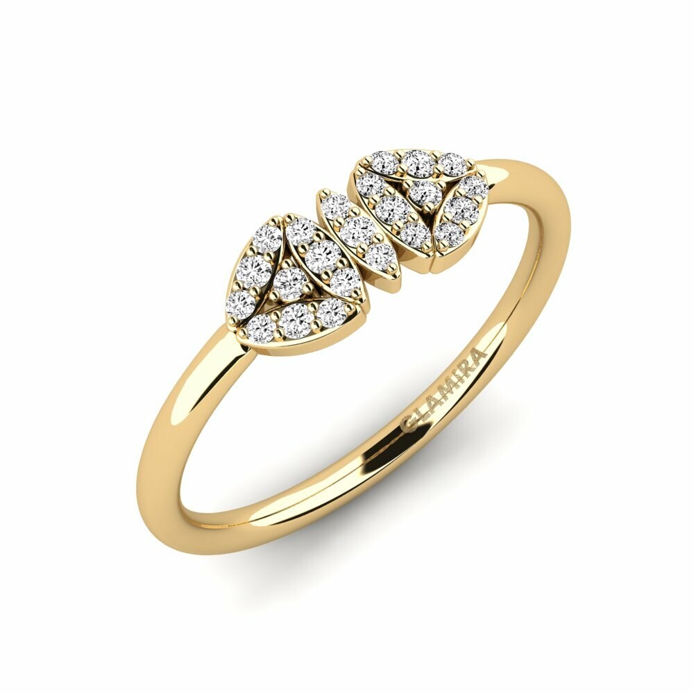 Anillo Zoysu 9k Oro Amarillo