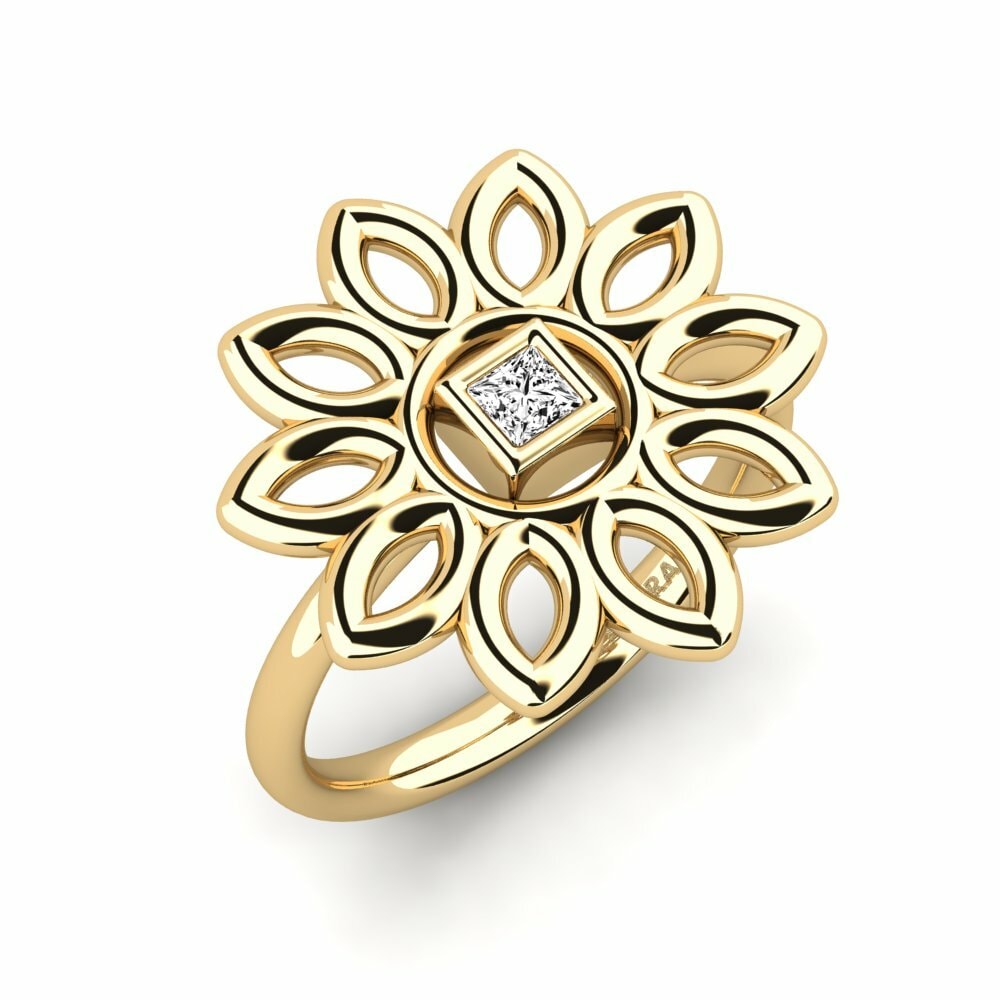 Moissanite Ring Zucit