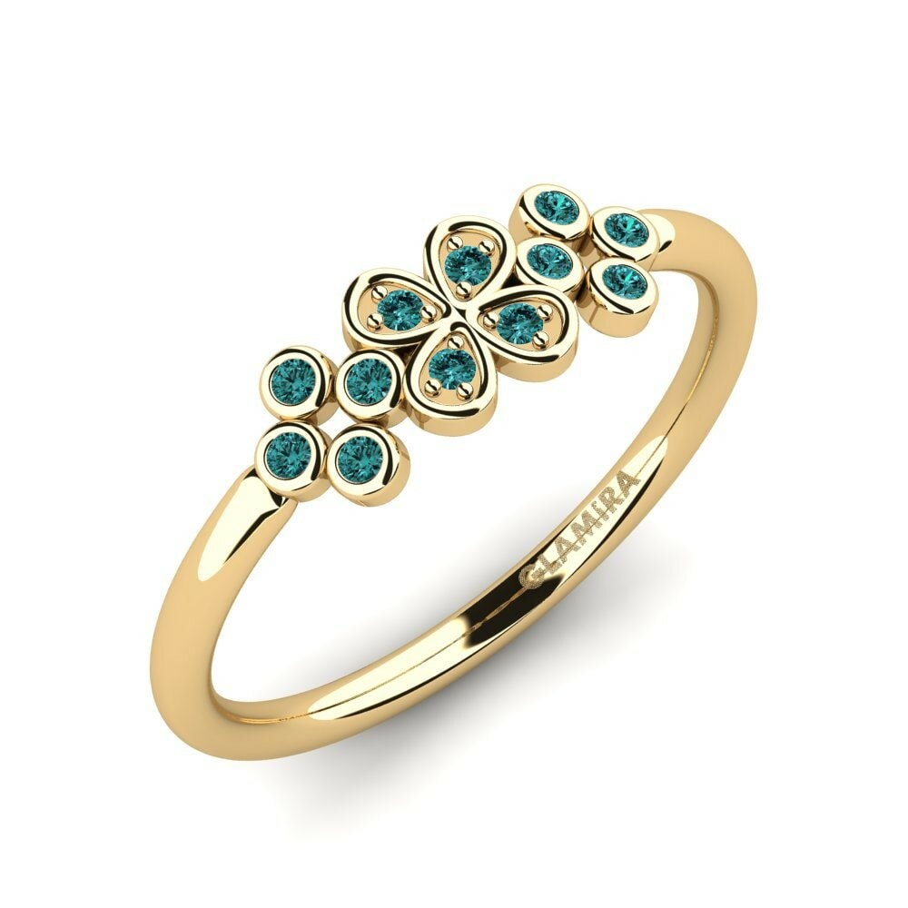 Blauwe Diamant Ringen Finnigen