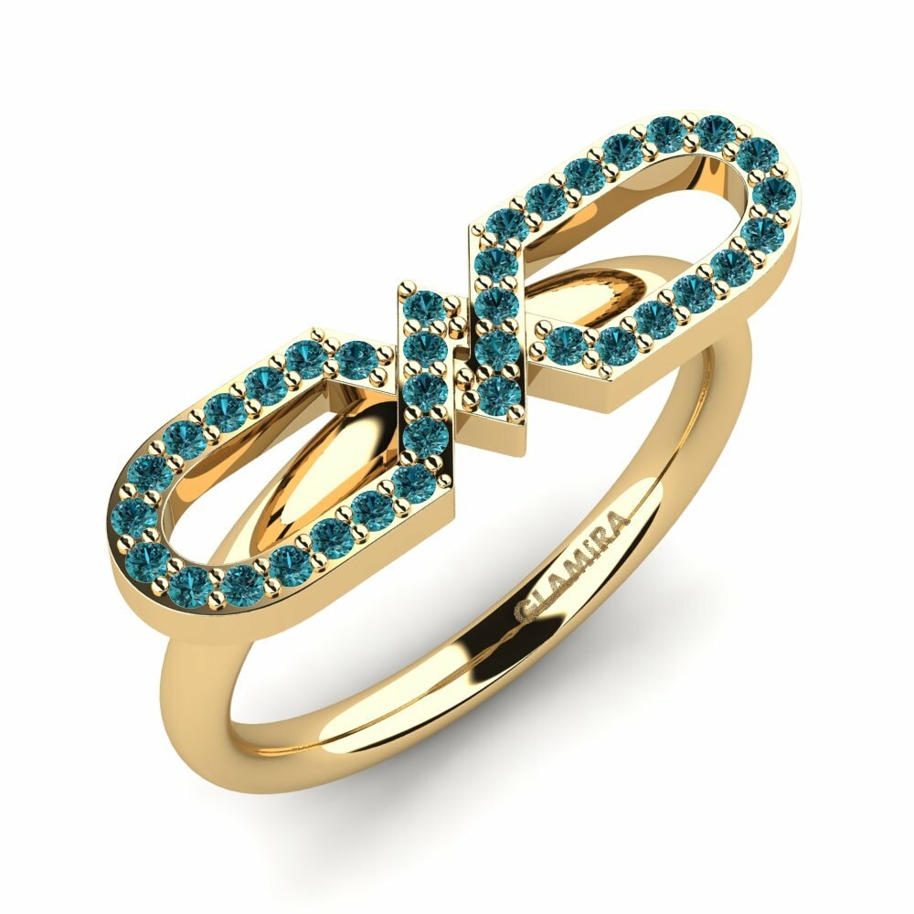 Blauwe Diamant Ringen Foplan