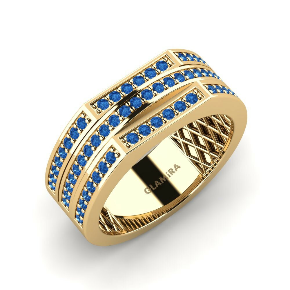 Donker Blauwe Zirkoon Ringen Gagin