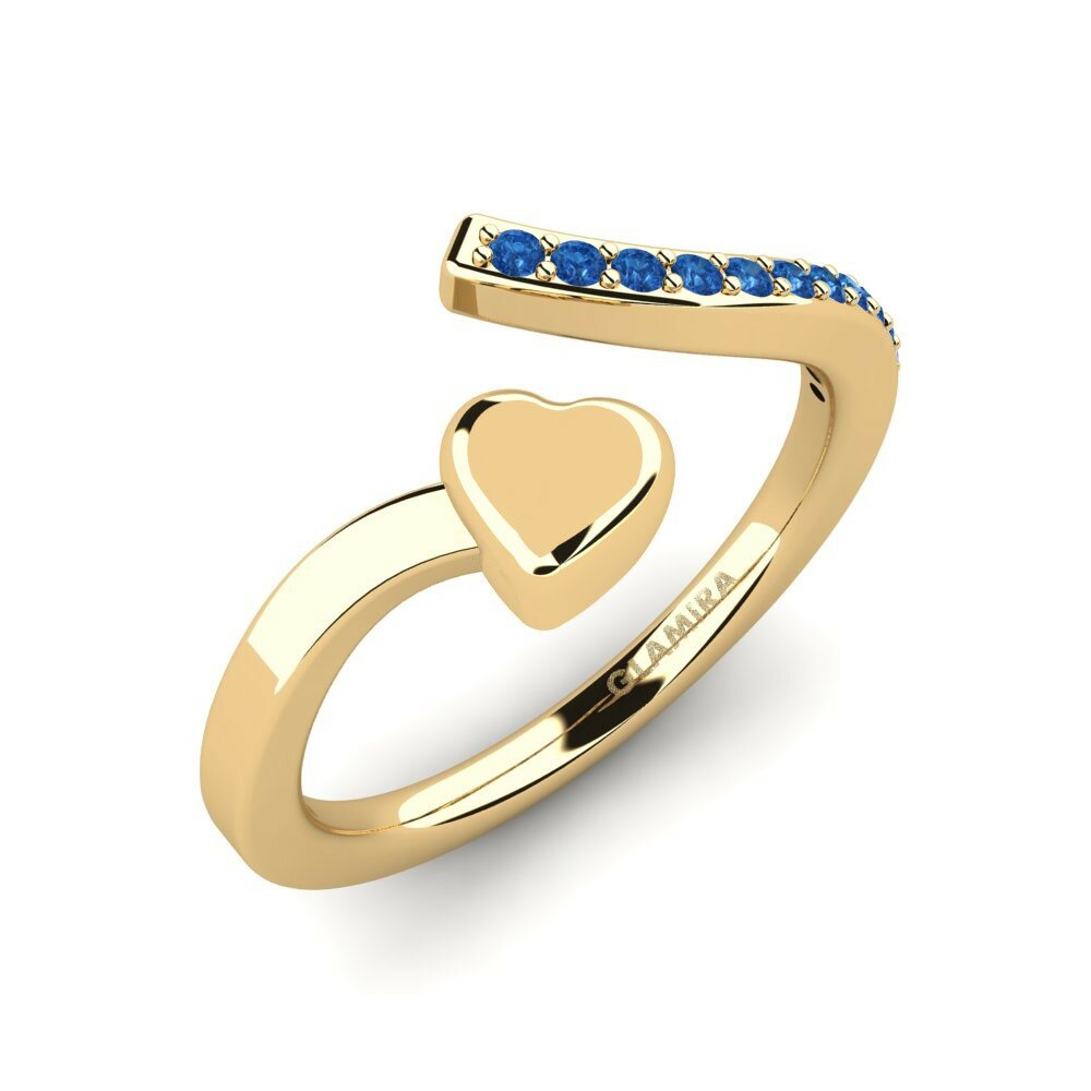 Donker Blauwe Zirkoon Ringen Ganna