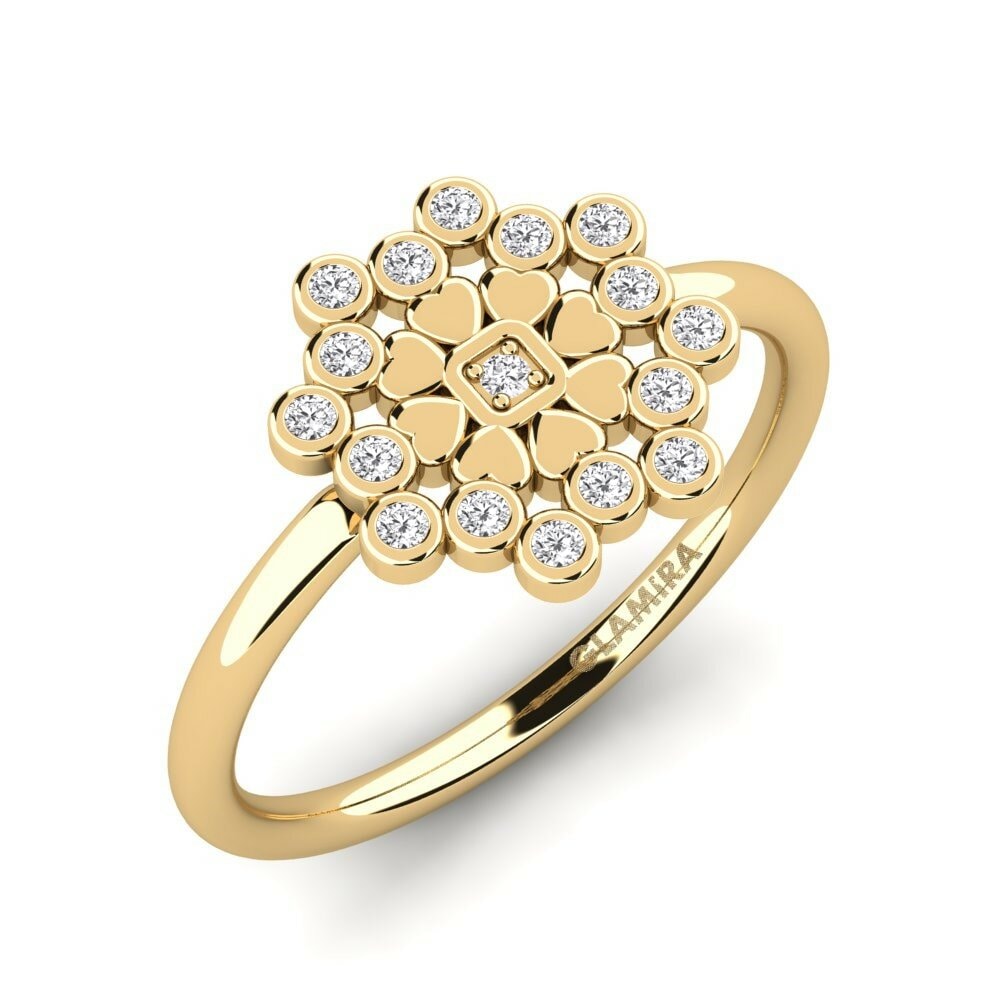 White sapphire Ring Gemb