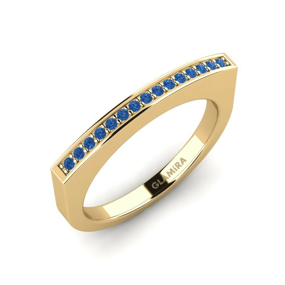Donker Blauwe Zirkoon Ringen Gifen
