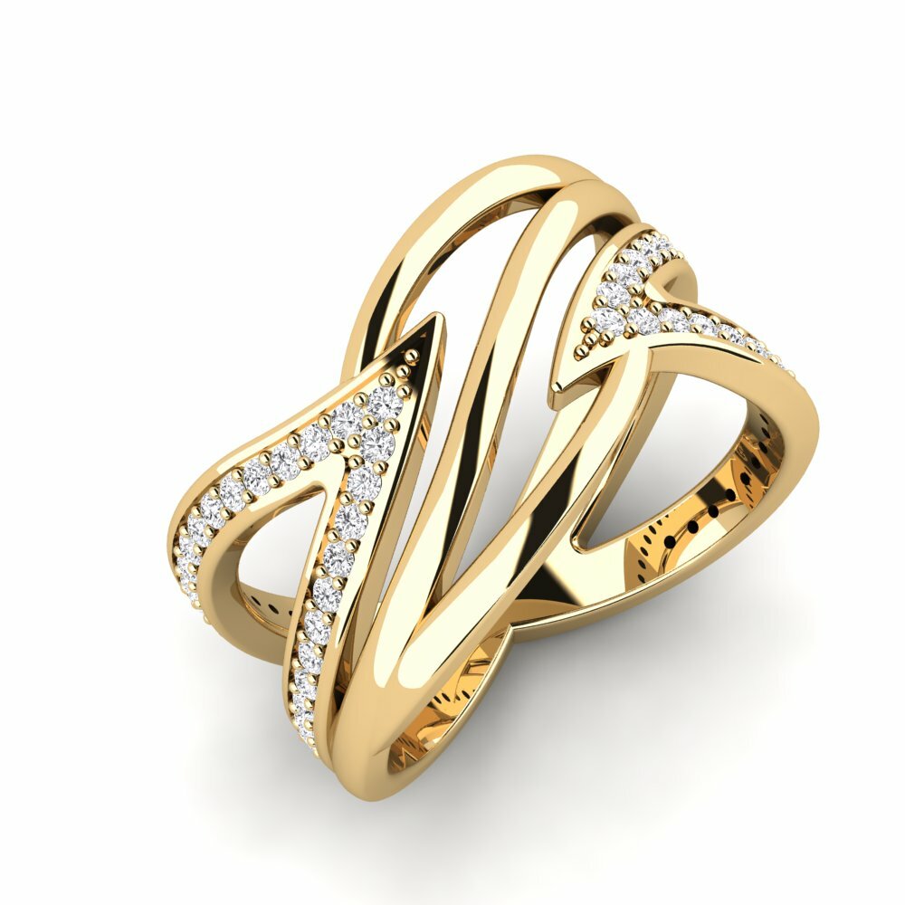 White sapphire Ring Hebed