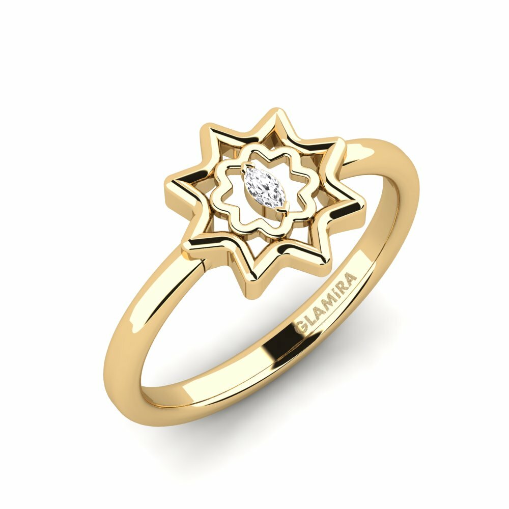 White sapphire Ring Hendgi