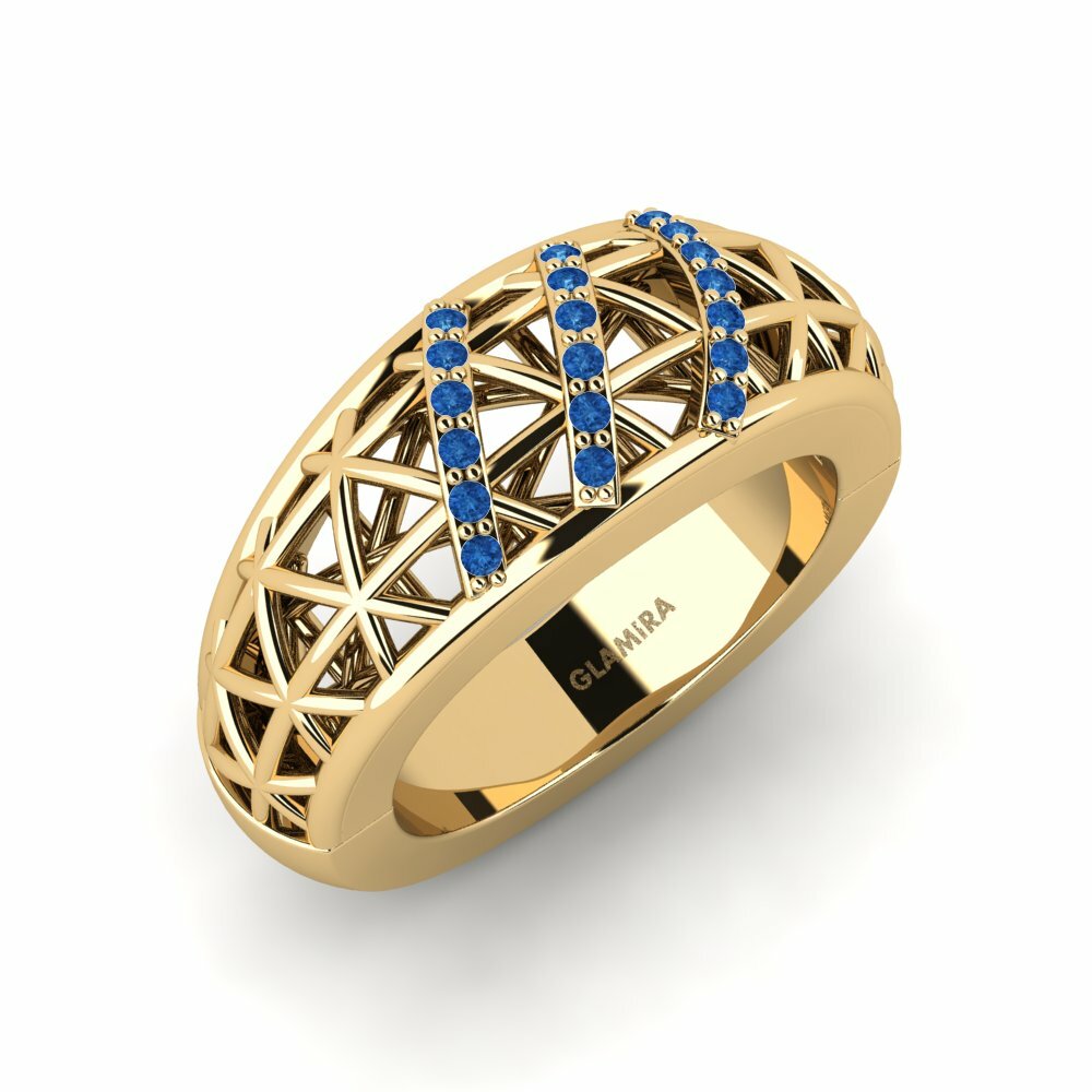 Donker Blauwe Zirkoon Ringen Higesce