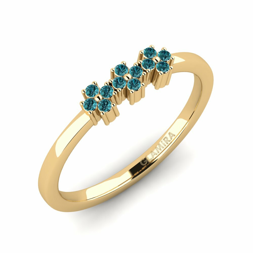 Blauwe Diamant Ringen Hishin