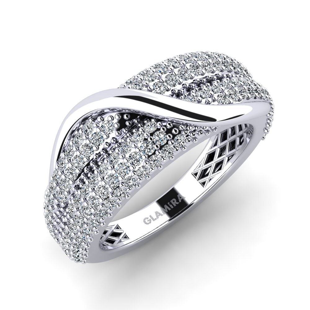 14ct White Gold Ring Hoyant
