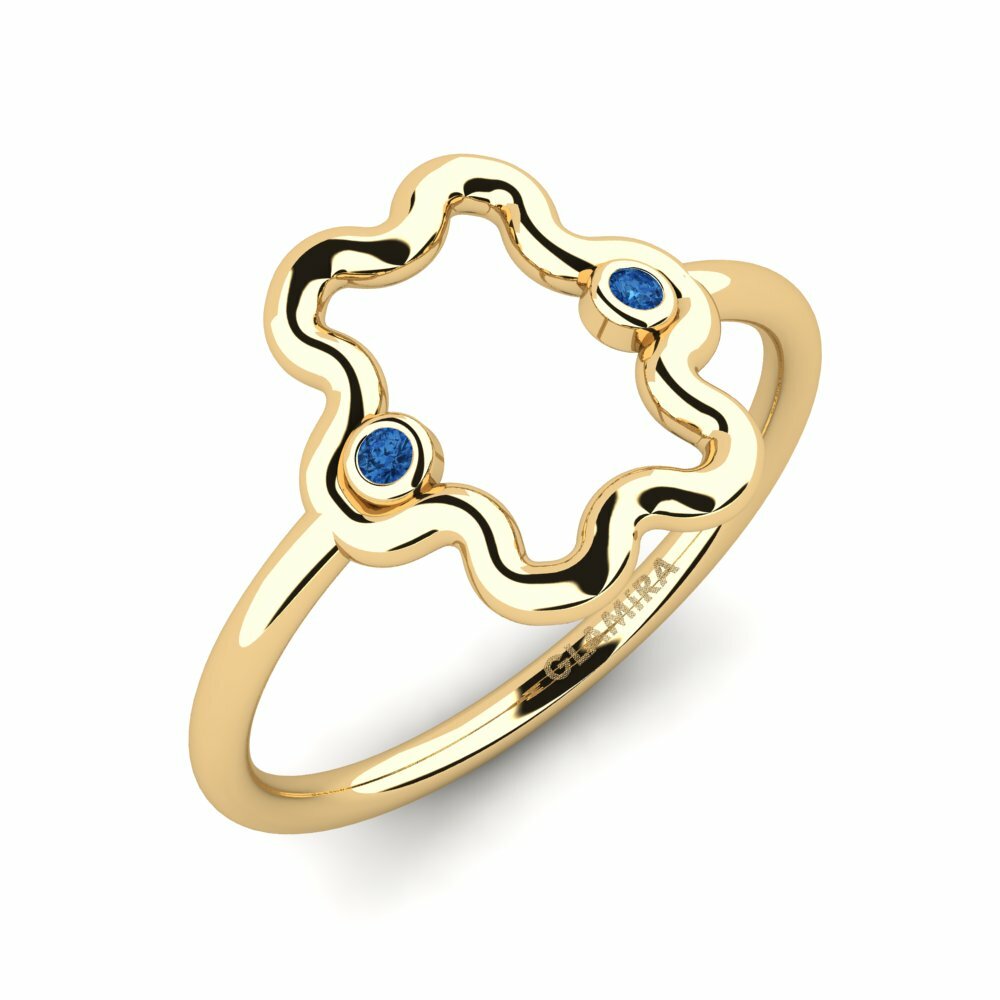 Donker Blauwe Zirkoon Ringen Ixesha