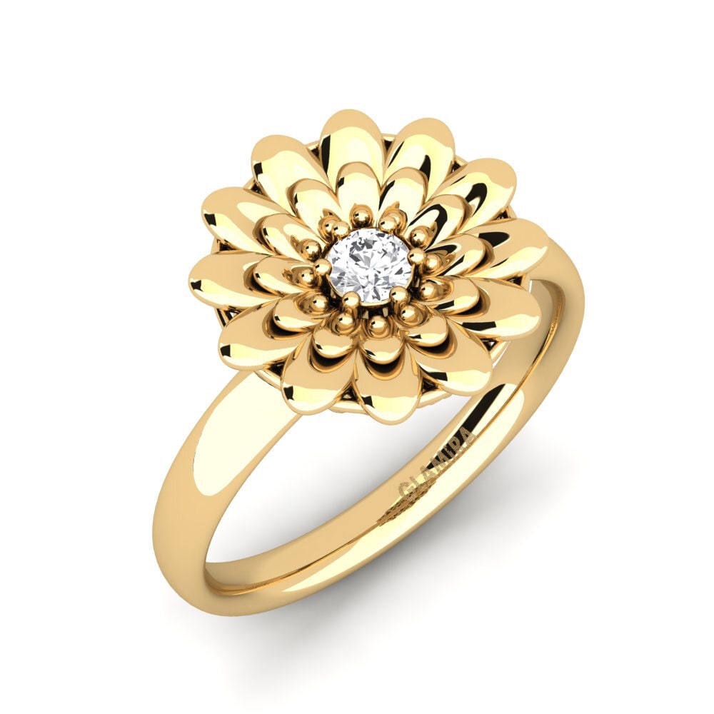 White sapphire Ring Izzle