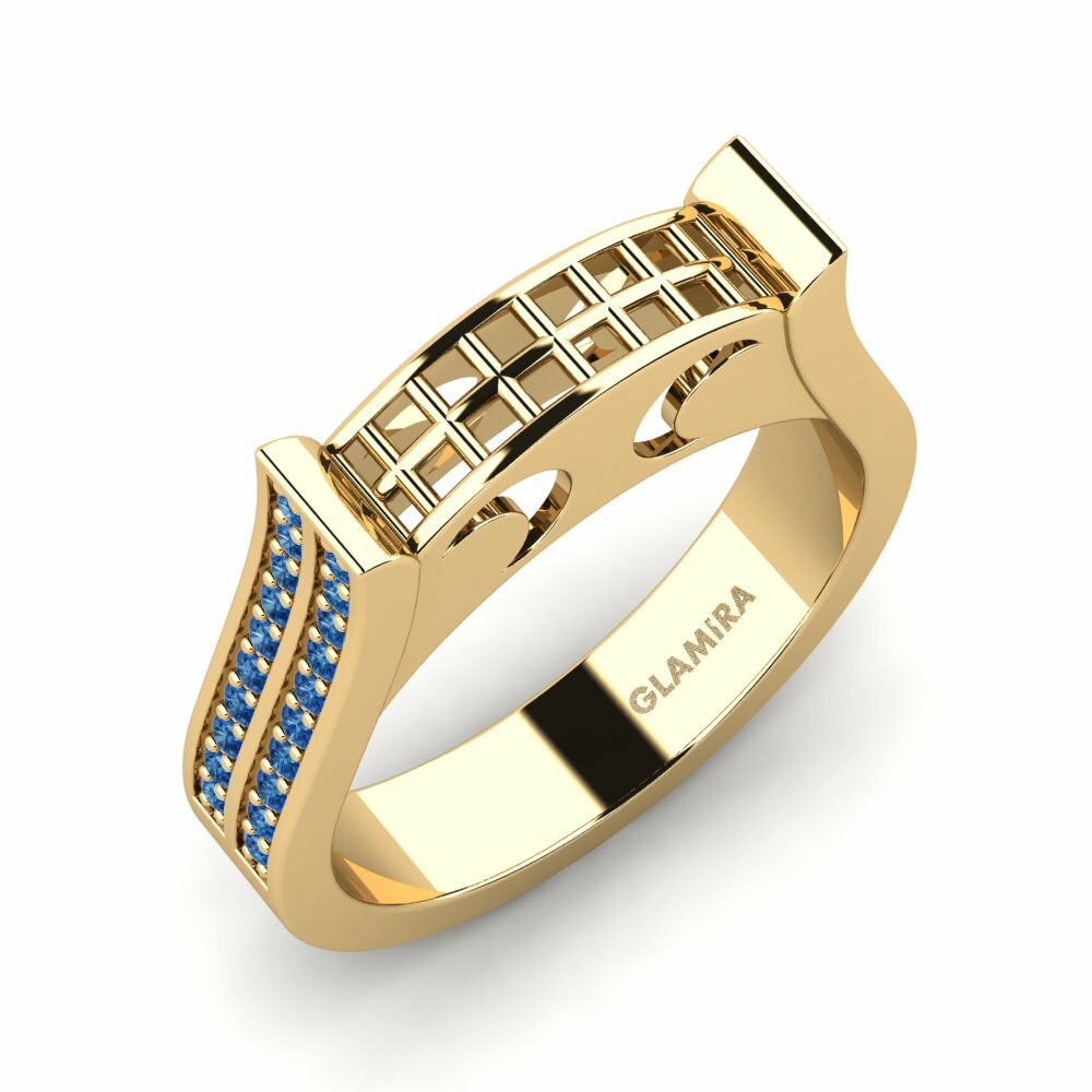 Donker Blauwe Zirkoon Ringen Jobill