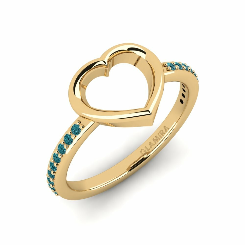 Blauwe Diamant Ringen Lixio