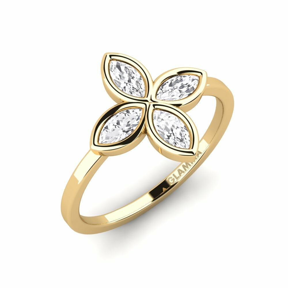 White sapphire Ring Malm
