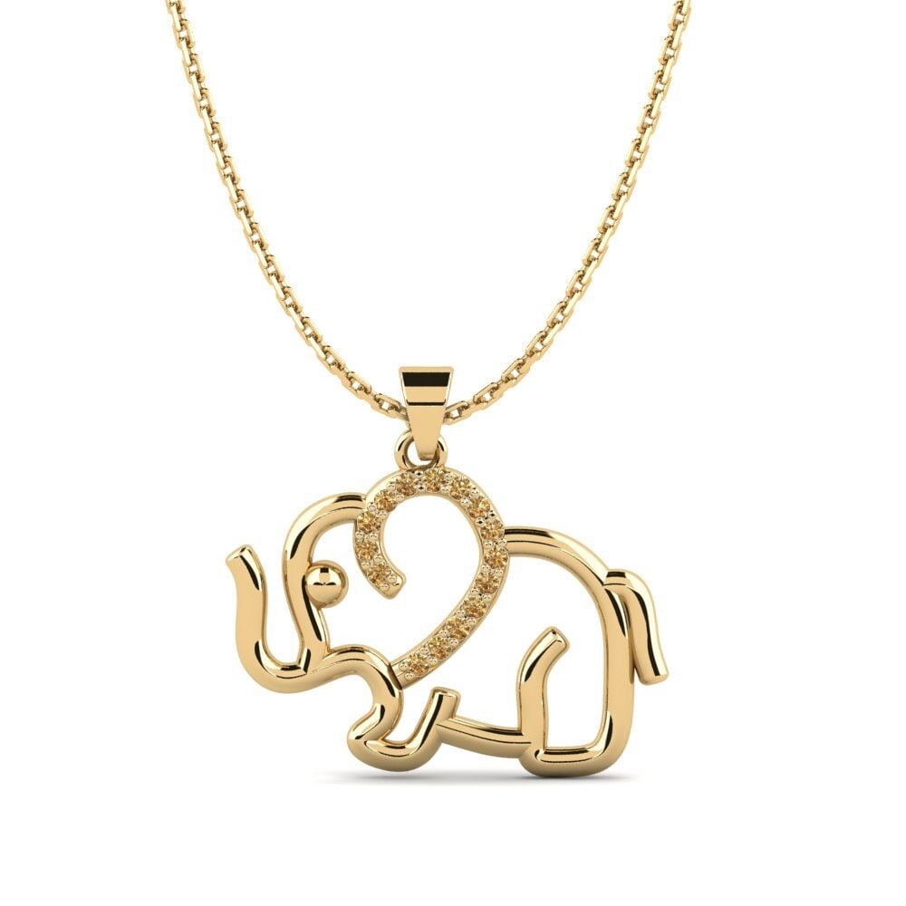 Brown Diamond Women's Pendant Avula
